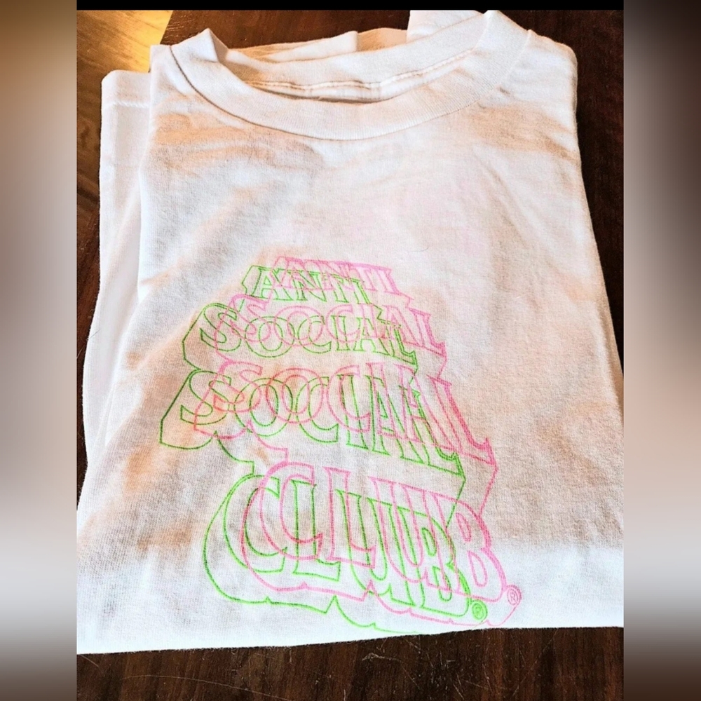 Anti Social Social Club- Neon Shirt - S